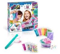 Canal Toys - So Slime - Kit 10 Slimes Personnalisés - +100 Combinaisons - sans Colle - Mélange & Décore - Loisir Créatif & Activité Manuelle Propre 6 Ans + - Accessoires Inclus - SSC 184