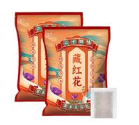 Pack de 10 Spa pour Pieds aux Herbes - Mélange de Plantes Naturelles avec Armoise et Safran, Bain d'Aromathérapie Relaxant pour Routine de Bien-être à Domicile(Saffron,2bag)