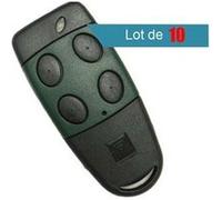 Pack de 10 Télécommandes Cardin S449 QZ4 pour portail