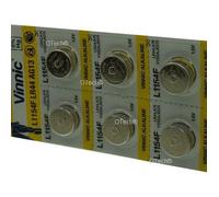 Pack de 10 Vinnic L1154F / LR44 / AG13 1.5V ALKALINE