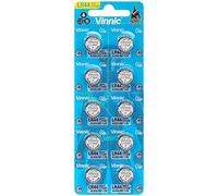 Pack de 10 Vinnic L1154F / LR44 / AG13 1.5V Alkaline
