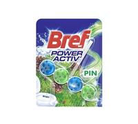 Bref Blocs WC Power Activ' Boost Pin – Anti-calcaire, Mousse nettoyante – Lot 10x50g