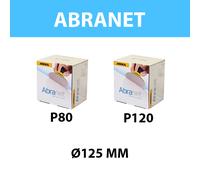 Pack de 100 Abranet Ø 125 mm grain 80/ 120 MIRKA