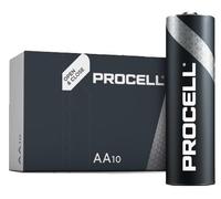Pack de 100 Piles AA / LR6 Duracell Industrial/procell 1,5 Volt - duracell