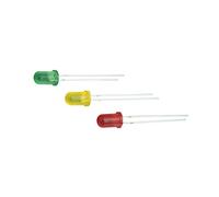 Pack de 100 unités LED 5 mm colro Vert Electro DH 12.675/5/V 8430552021789