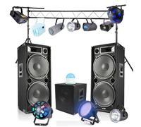 Pack de 11 jeux de lumière + portique et pack sono