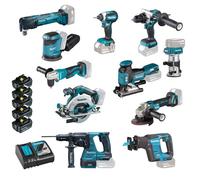 Pack de 11 outils LXT® 18V MAKITA DLX1122JX1