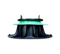 Pack de 11 plots terrasse pour lambourde réglable de 80 à 140 mm Essentiel 2 languettes JOUPLAST