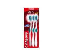 Pack de 12 - 4 lots de 3 - Brosse à dents 360° Max white One Medium