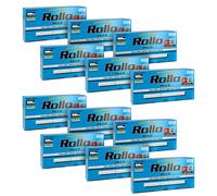 Pack de 12 Boîtes de 200 Tubes Rollo Blue Ultra Slim pour Cigarettes 84 mm x 6.5 mm