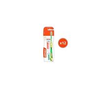 Pack de 12 - - Brosse à dents souple elmex Anti-Caries Junior 6-12 ans & Dentifrice 12ml