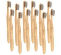12 brosses à dents antibactériennes en bambou Newgen Medicals