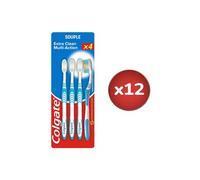 Pack De 12 - Brosses À Dents Colgate Multi-Action Souple