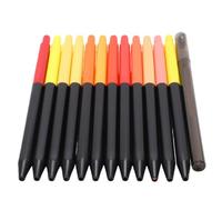 Pack de 12 Crayons de Couleur Vibrants avec Incassable 3,0 Mm pour le Dessin et le Coloriage, Parfaits pour les Artistes et les éducateurs, livré avec Taille-crayon