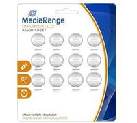 MediaRange Piles bouton au lithium MRBAT139 CR2016/CR2025/CR2032/CR2450 12 pièces 3 V