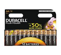 Pack de 12 piles Duracell Plus MN1500/LR6 Mignon AA