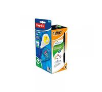 Pack De 12 Stylos Bille Noir Atlantis + Ruban Correcteur Bic