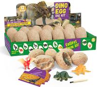 pack de 12 œufs de dinosaure Dig Kit Jouets de Pâques Archéologie Science STEM Bricolage Geaschenke