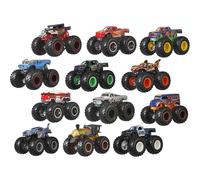 Pack de 12 voitures moul es sous pression exclusives Monster Trucks Ultimate Chaos! de Hot Wheels