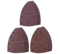 Einhell Abrasifs pour ponceuse triangulaire Lot de 15 15x10 mm Grains 60/120/180