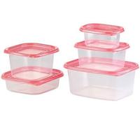 Rosenstein & Söhne – Pack de 15 boîtes de conservation en plastique – 5 formats