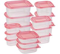 Rosenstein & Söhne – Pack de 15 boîtes de conservation en plastique – 5 formats