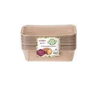 Pack de 15 moules cake 23,3 x 11 x 6,5 cm (papier professionnel biodégradable) Origine