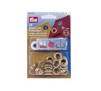 Pack de 15 oeillets Ø 11 mm + rondelles et outil de pose