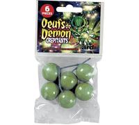 Pack de 18 ?ufs de DÉMON® Crépitants, Idéal pour Vos évènements Entre Amis, Effet et Ambiance Festive