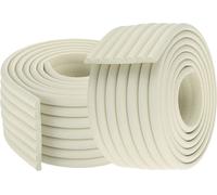 (pack de 2) 2 mètres de W-forme multifonctionnelle ultra-large protection de bord élargi épaississement Crash Bar bandes de pare-chocs enfants, blanc