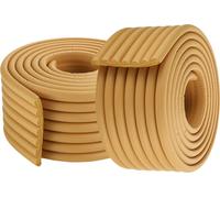 (pack de 2) 2 mètres de W-forme multifonctionnelle ultra-large protection des bords élargi épaississement Crash Bar bandes de pare-chocs enfants, café