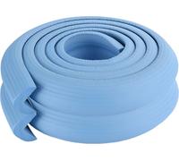 (pack de 2) 2M Design de bande en forme de L Épaissir la table de sécurité de bébé. Protection d'angle Coussin de protection Bandes anti-chocs anti-collision, Bleu ciel