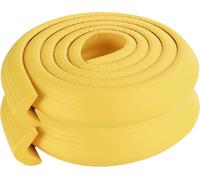 (pack de 2) 2M design de bande en forme de L Épaissir la table de sécurité du bébé. Coussin de protection des coins de l'arête Bandes de choc anti-collision, jaune