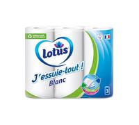 Pack de 2 - - 3 Rouleaux Essuie-tout J'essuie-tout