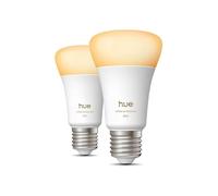 Pack de 2 Ampoules connectées Philips Hue White Ambiance A60 929003854802 E27 810 lm 6W dimmables Blanc Ambiance