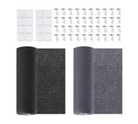 Pack De 2 Autocollants Anti-Rayures pour Chat, avec 40 Clous Et 16 Autocollants Adhésifs, Autocollants Muraux d'escalade pour Chat, Fournitures pour Animaux De Compagnie