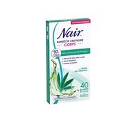 Pack de 2 - - Bandes de cire froide Corps à l'huile de chanvre -