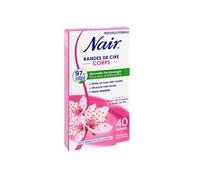 Pack de 2 - - Bandes de cire froide corps aux extraits de fleurs de cerisier et Huile de riz