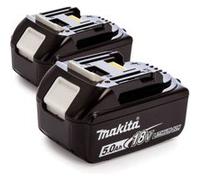 Pack de 2 batteries 18V MAKSTAR Li-Ion BL1850B 5.0Ah - - PACK2BAT5LI