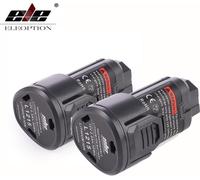 pack de 2 batteries 2500mAh 12V L1215 rechargeables Li-Lon pour AEG Ridgid L1215 BS12C, BS12C2, BSS12C L1215P L1215R