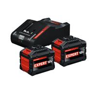 Bosch Set de démarrage EXPERT 18V, 2x EXBA 18V-150 + chargeur EXAL18V-160, Bundle