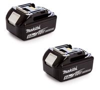 Pack de 2 batteries MAKITA 197288-2 - 18V 5Ah Li-ion avec témoin de charge