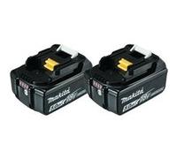 Pack de 2 batteries BL1850B 197288-2 - 18 V - 5 Ah - Li-ion avec témoin de charge