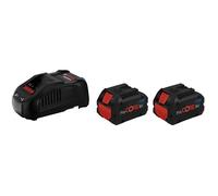 Pack de 2 Batteries ProCore 18V - BOSCH - 8.0Ah Li-Ion - Chargeur GAL 1880CV - Puissance 1600W