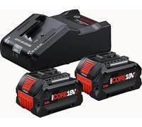 Bosch - Pack 2 Batteries Procore+ 18v 8 Ah + Chargeur Gal 18v-160 Bosch