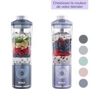 Pack de 2 blenders portables sans fil Ninja Blast Max 570 ml - Bleu Marine + Couleur au choix Bleu | BC251EUNV | par SharkNinja