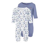 Pack de 2 Body manches longues bébé Name it Valerian Cat Bleu 2 mois