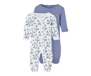 Pack de 2 Body manches longues bébé Name it Valerian Cat Bleu 2 mois