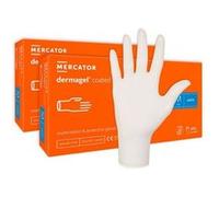 Pack de 2 Boites de 100 GANTS LATEX Transparent Pour Tatoueurs TAILLE S MERCATOR MP2BGLPTS G