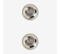 Pack de 2 bols en acier inoxydable Ladispoli Ø12 cm